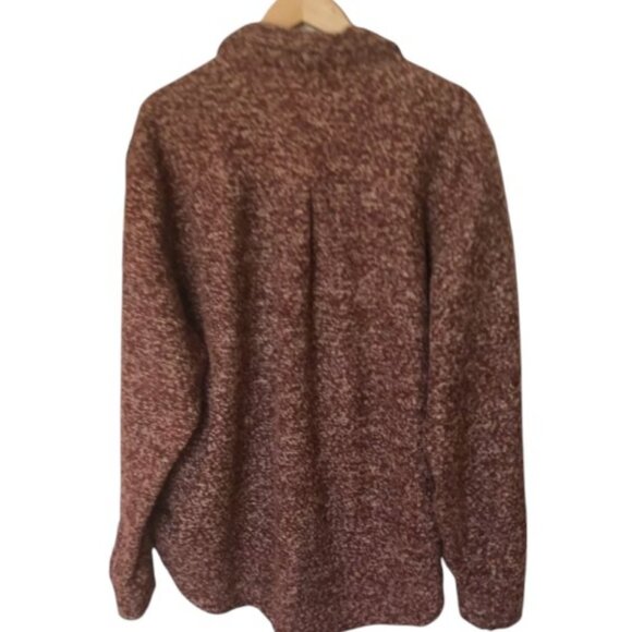 Standard/Cloth UO red textured woven knit shacket size M - Picture 5 of 7